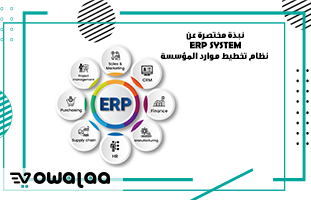 نبذة مختصرة عن ERP System - نظام تخطيط موارد المؤسسة 